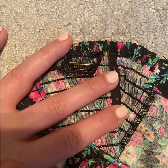 Guess size small strapless corset style top - Picture 5 of 6